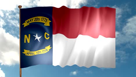 north carolina state flag