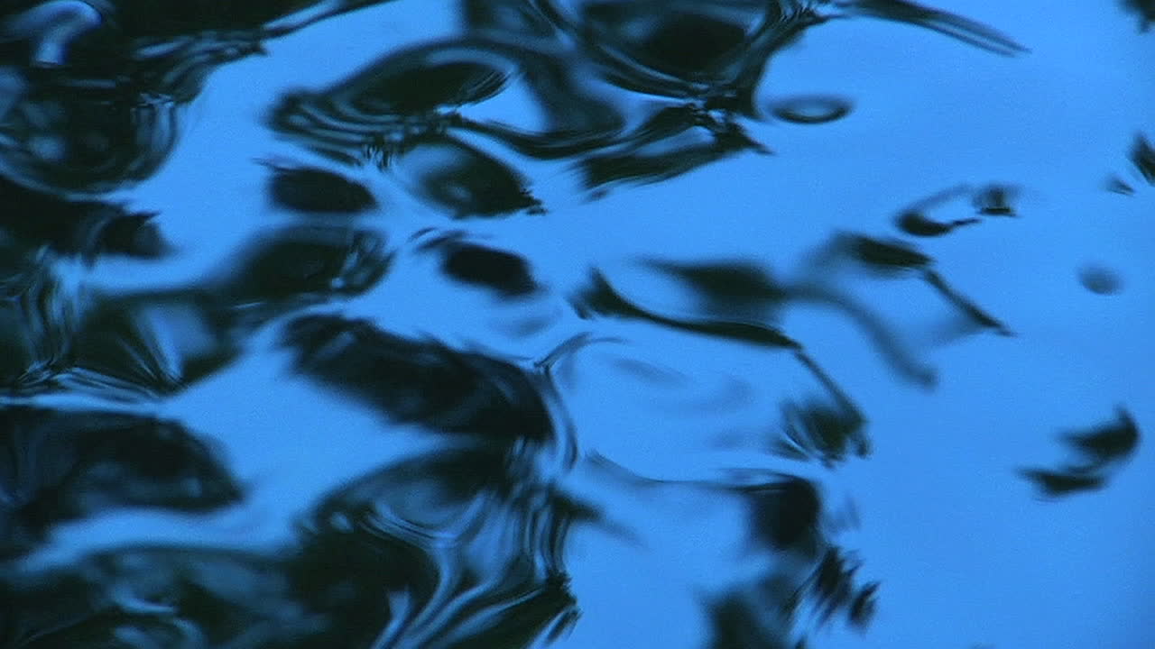 ondulación de la superficie de un cuerpo de agua