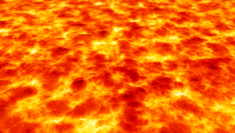 abstract background of lava flowing, computer generated video animation
