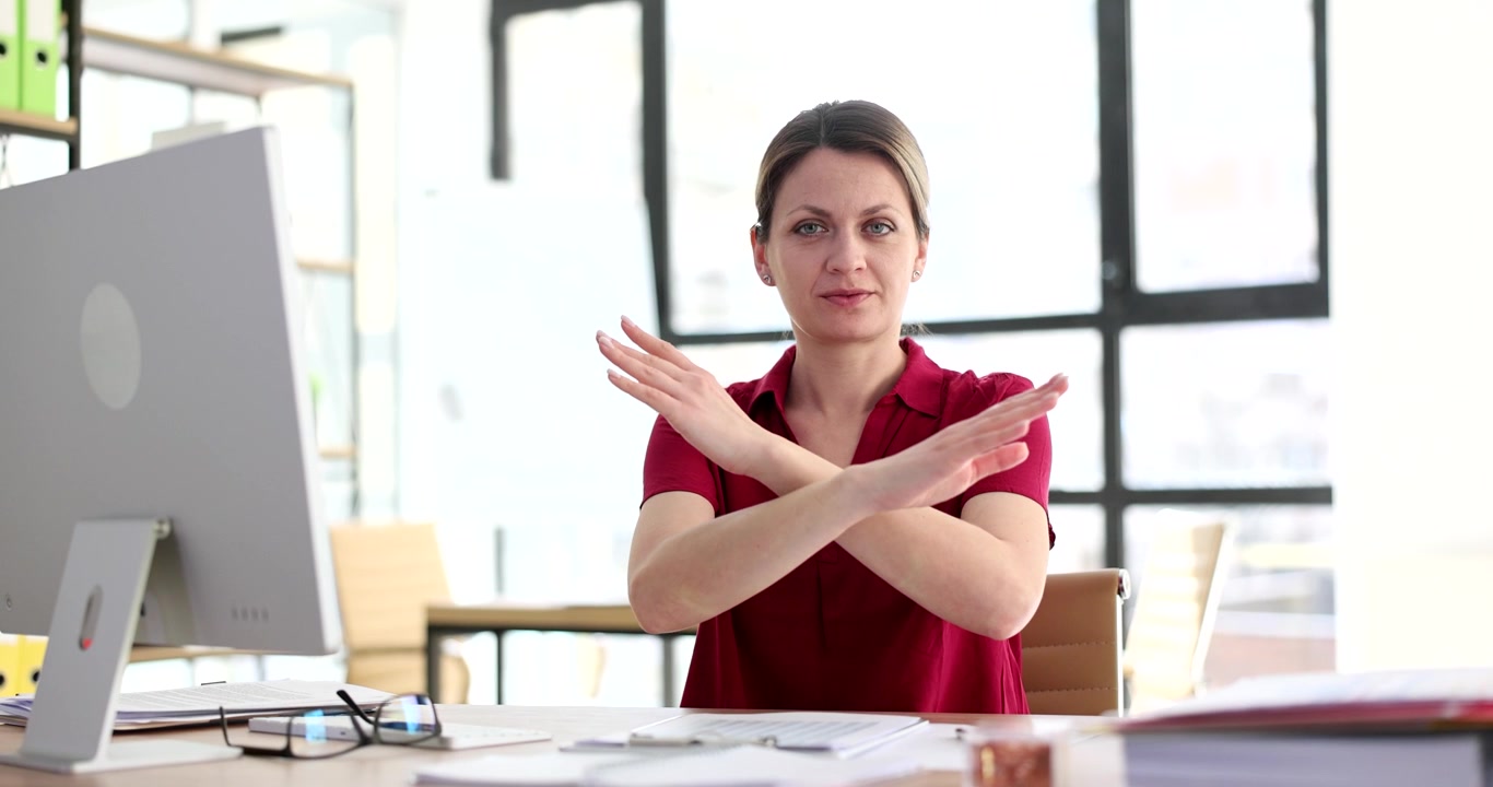 Expressing thoughts and ideas through gestures in a vibrant workspace