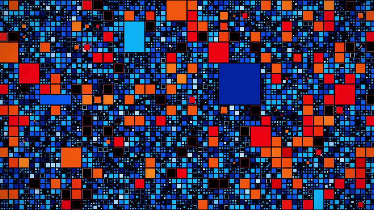 el microprocesador de la computadora, los datos de la red de red, el hack de fondo.