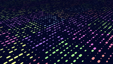 Futuristic-dots-pattern-in-rows-with-rainbow-color-2