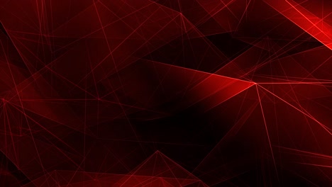 fondo geométrico abstracto con líneas rojas y triángulos