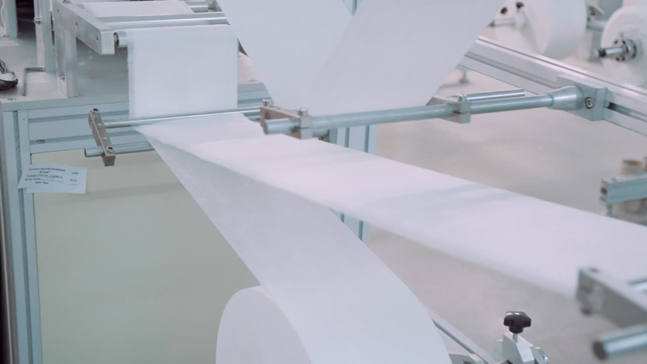 마스크 생산용 자동 기계 ffp1, ffp2, ffp3