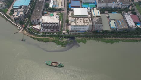 Industrial-Black-Water-Discharging-in-River