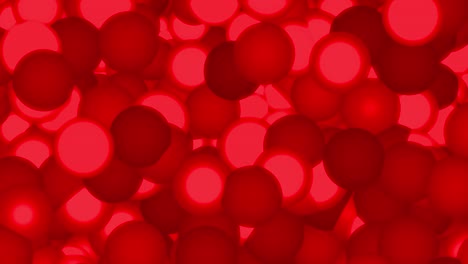 large size dot ball moving animation motion graphics