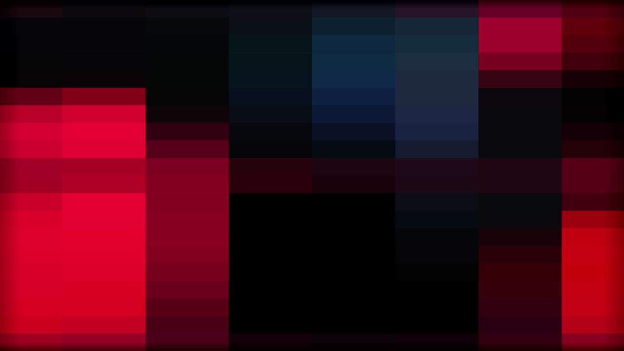 multicolor background of pixels in motion