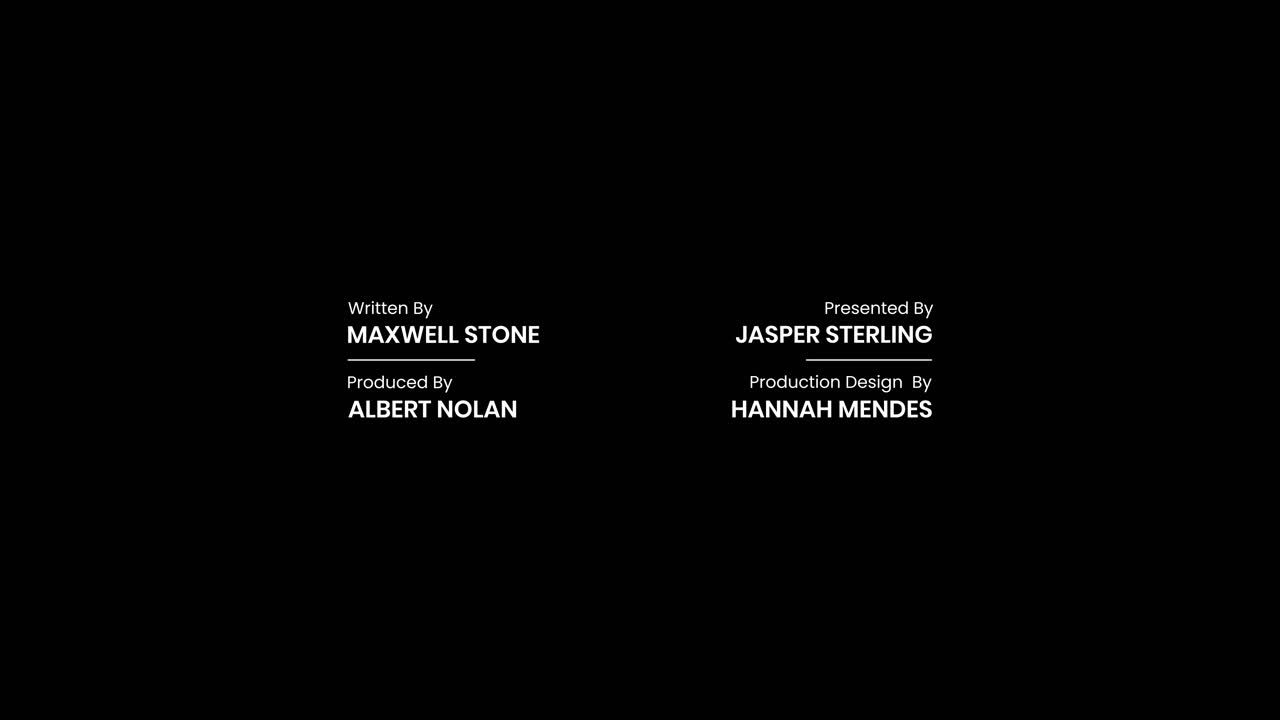 Film End Credits 04
