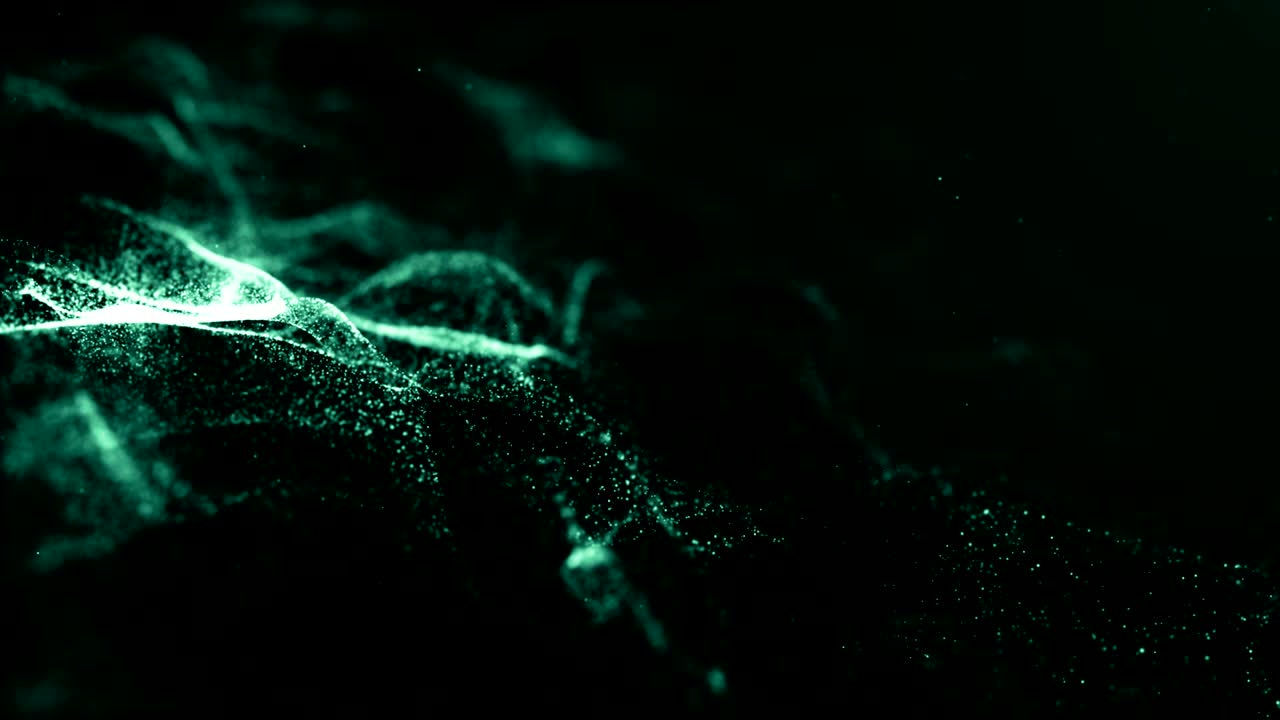 Particles dust abstract light bokeh motion titles cinematic background loop