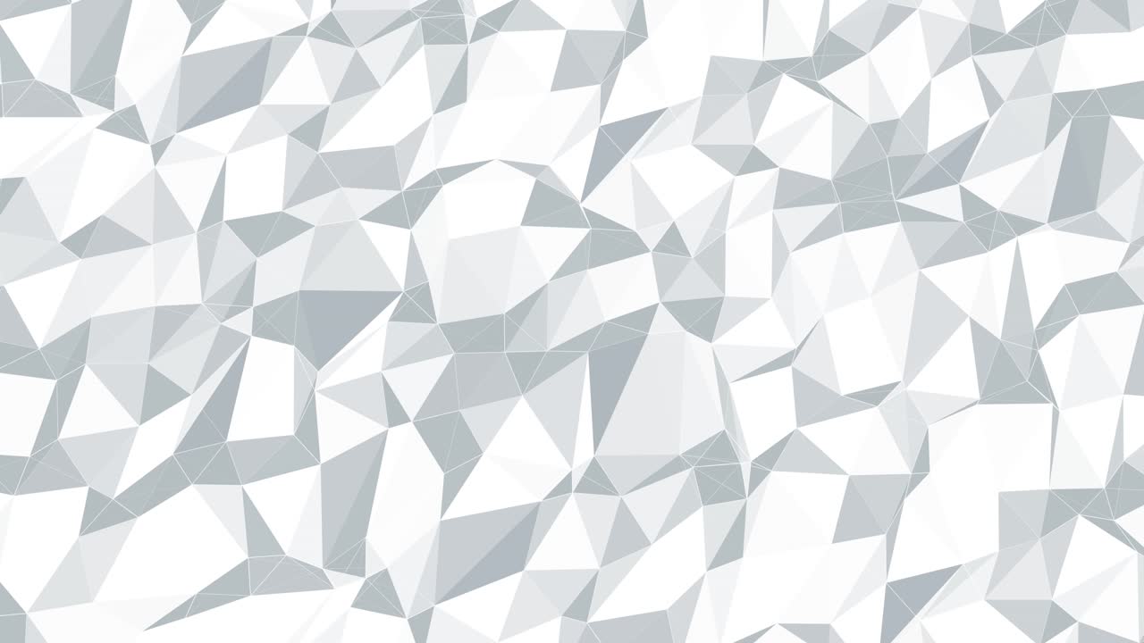 Soft low poly motion white background. Low Poly corporate white background