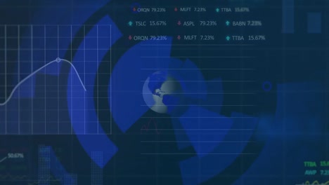 Animation-Der-Finanzdatenverarbeitung-Auf-Der-Ganzen-Welt