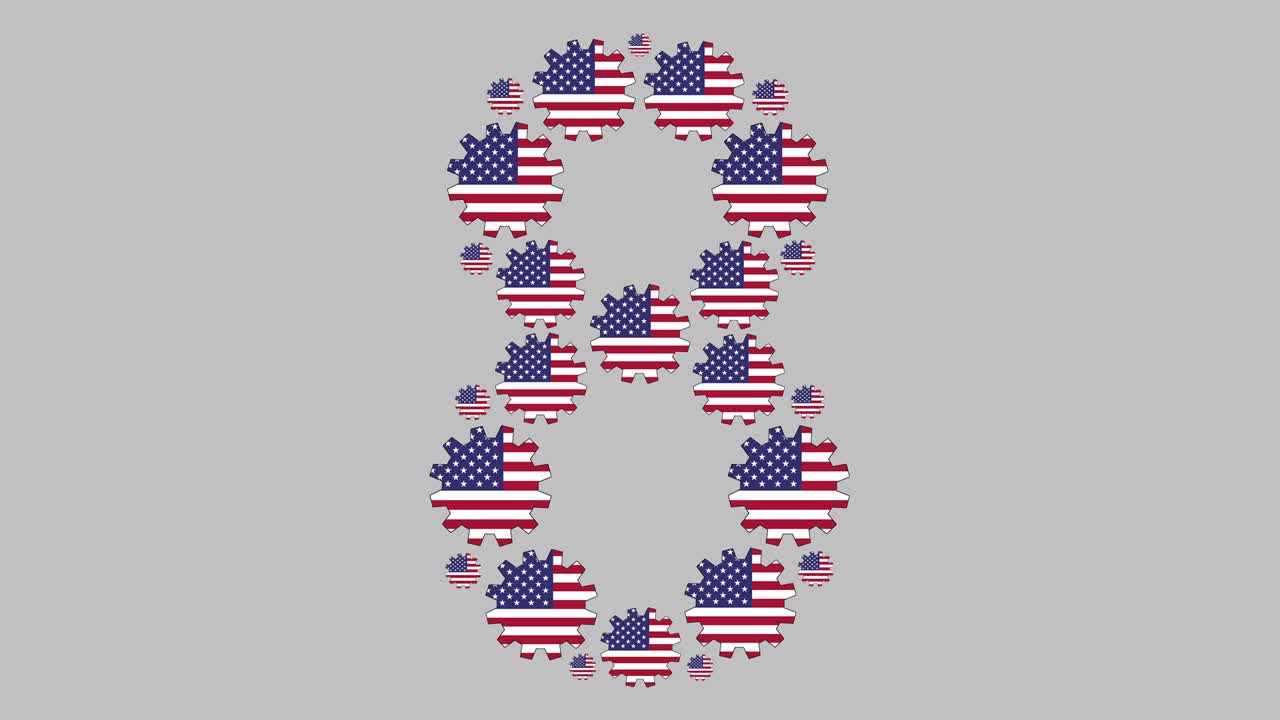 Numero otto americano.
