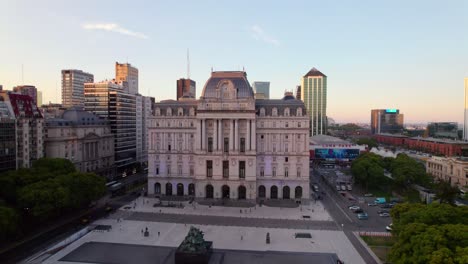 órbita aérea del centro cultural kirchner, arquitectura representativa del centro de buenos aires
