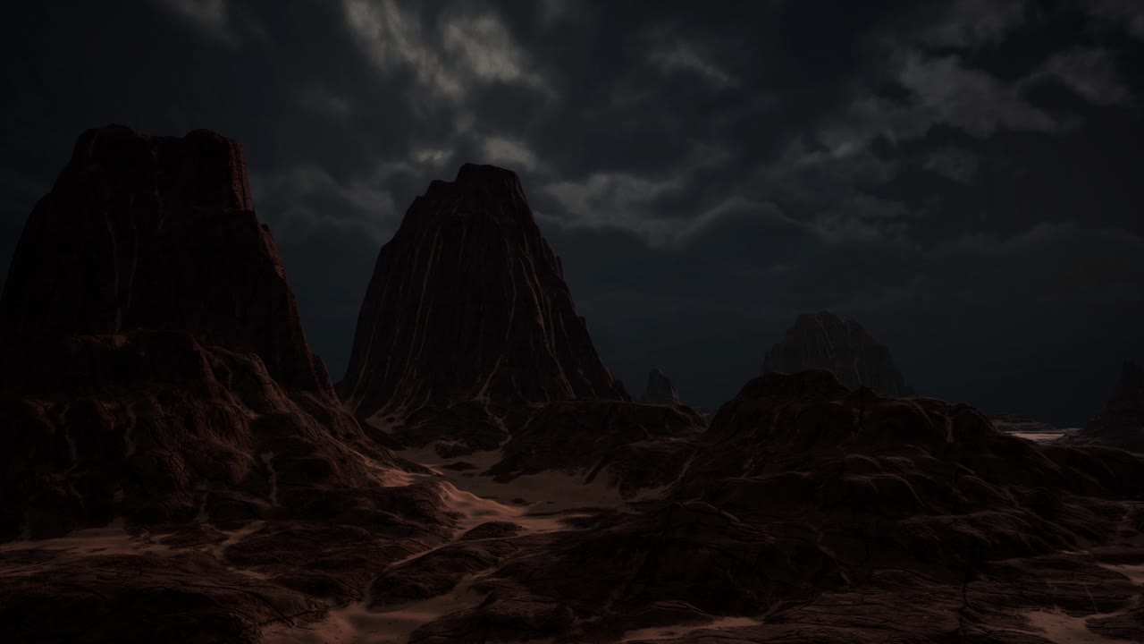 Formazioni rocciose nel deserto del Nevada