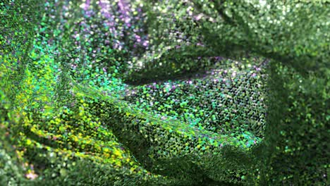 abstract green glitter texture