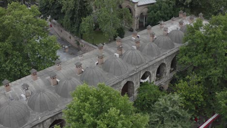 bursa grand mosque or ulu cami is a mosque in bursa, turkey. built in 14th century.