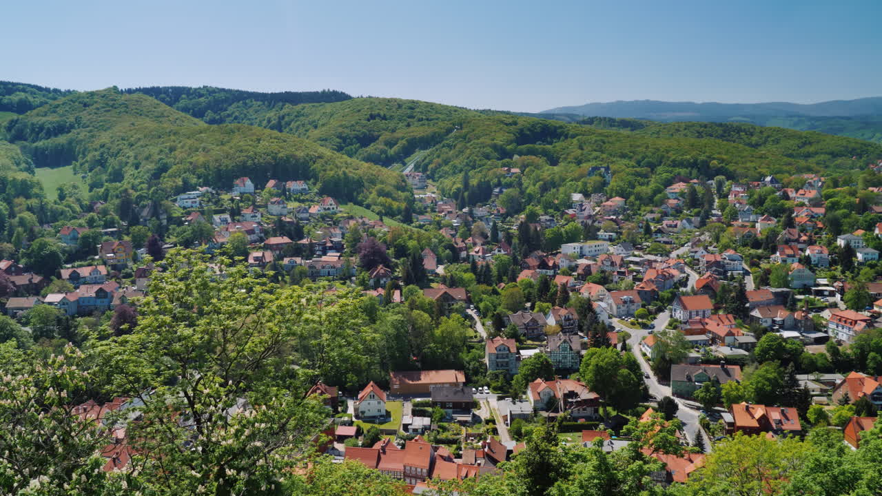 pequeña ciudad alemana en sajonia