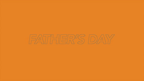 Modern-Fathers-Day-text-on-fashion-orange-gradient