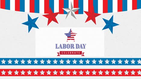 Animation-of-labor-day-celebrate-text-over-american-flag-stars-and-stripes