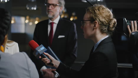 news interview