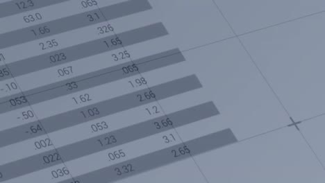 Animation-Mehrerer-Diagramme-über-Einer-Infografik-Schnittstelle-Auf-Weißem-Hintergrund