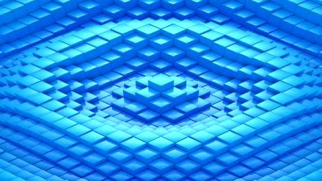 rhombuses formed a wave