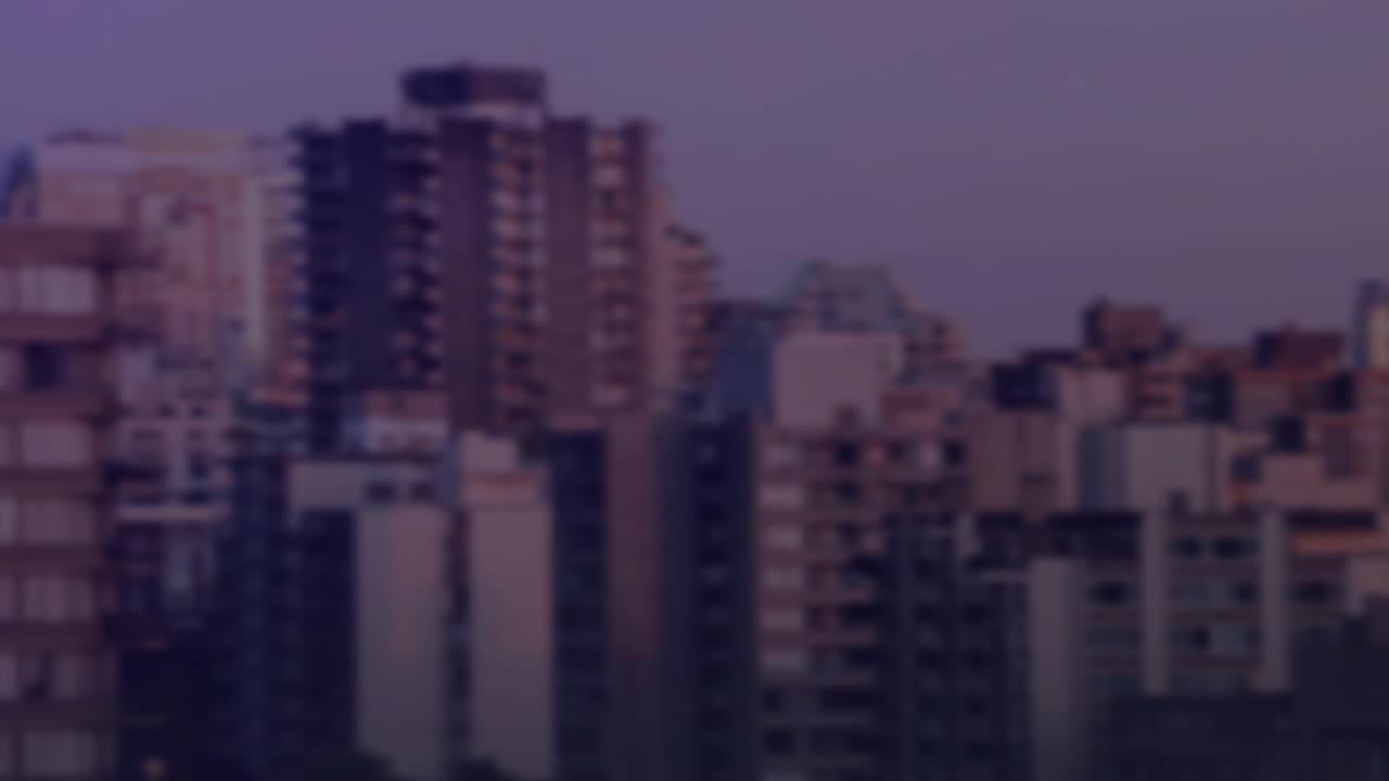 Indicador de progreso de ciclo de superposición transparente que actualiza etiquetas numéricas de gráfico lineal para análisis urbanos
