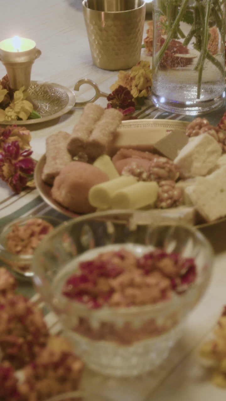 Tea and Dessert Table Setting