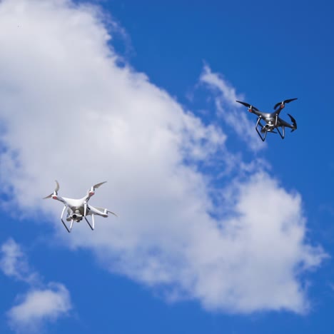 professional camera drones flying