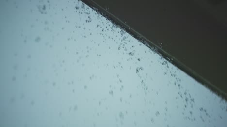 primer plano de fuertes lluvias 3