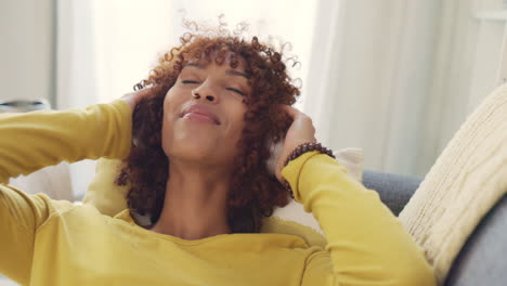 Cheerful-african-woman-using-phone