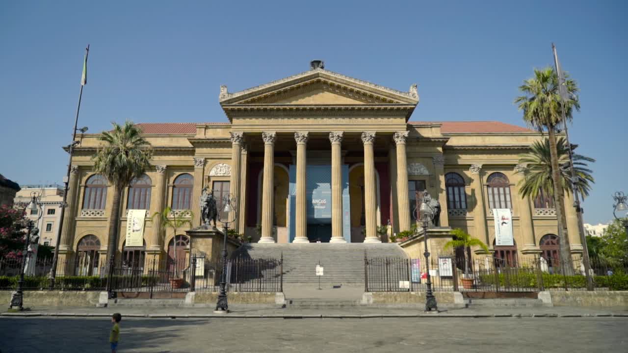 이탈리아 팔레르모의 극장