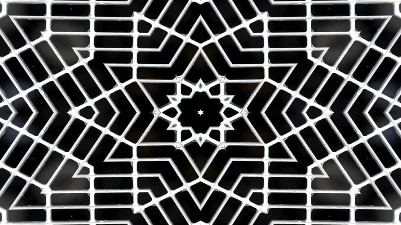 Abstract Kaleidoscopic Pattern