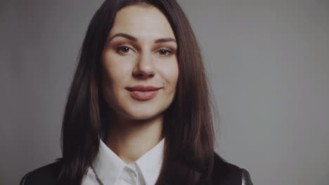babe in studio. babe in studio looking at camera, smiling