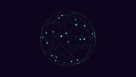 complex network of interconnected nodes a visual representation