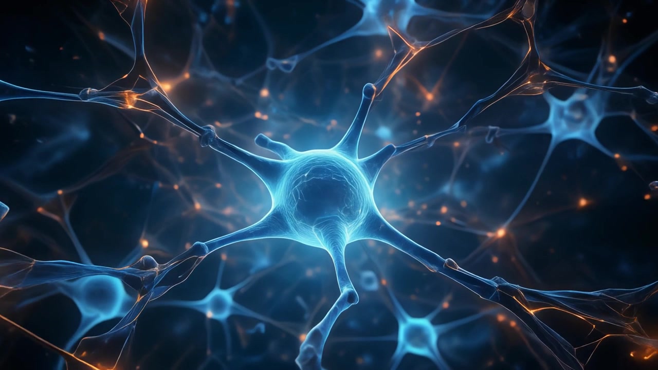 Abstract Visualization of Neural Network Connections in the Brain
