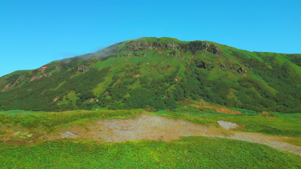 푸른 산악 풍경