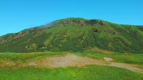 green mountain landscape