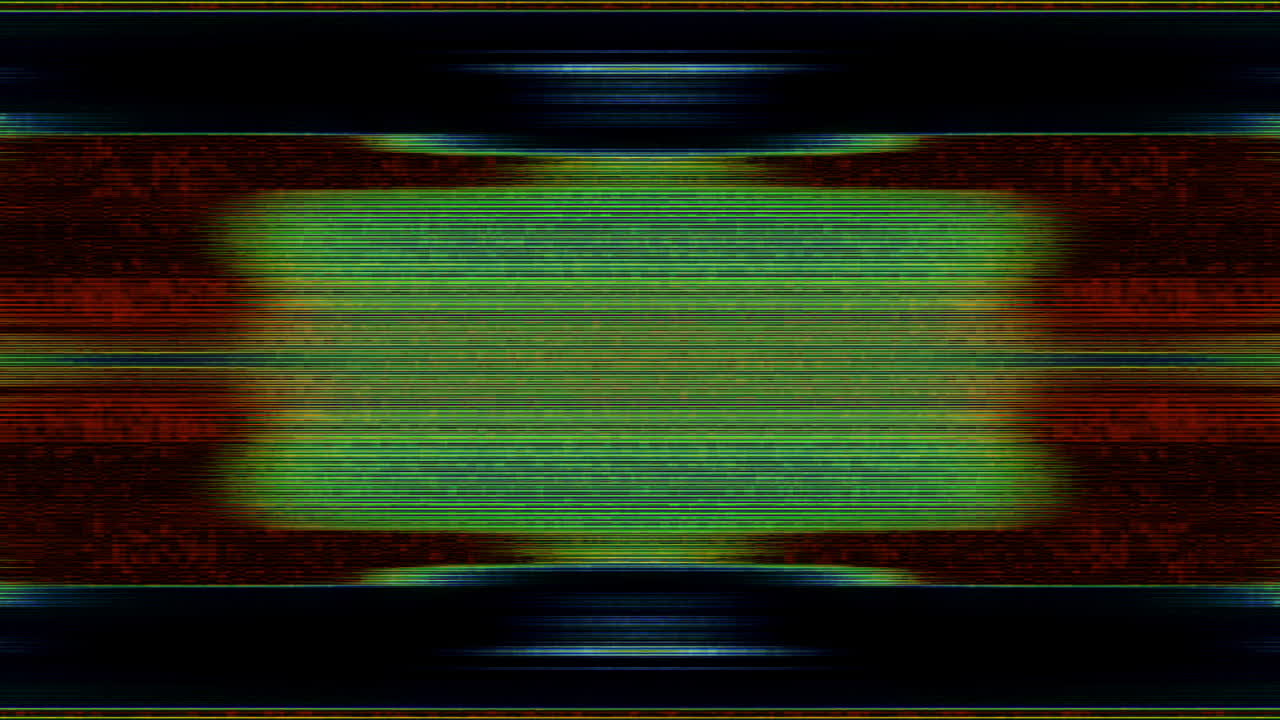 Abstract Dark Blue Light Streaks on Black Background