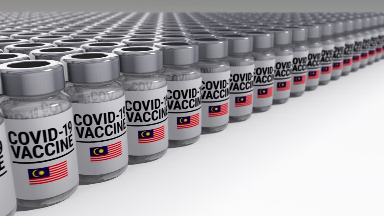 Covid-19 Vaccine Bottles Malaysia