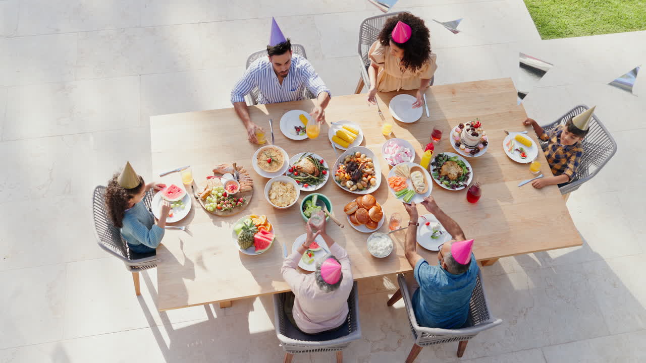 가족 생일 축제