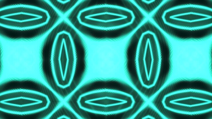 Moving kaleidoscope. 4K motion graphics