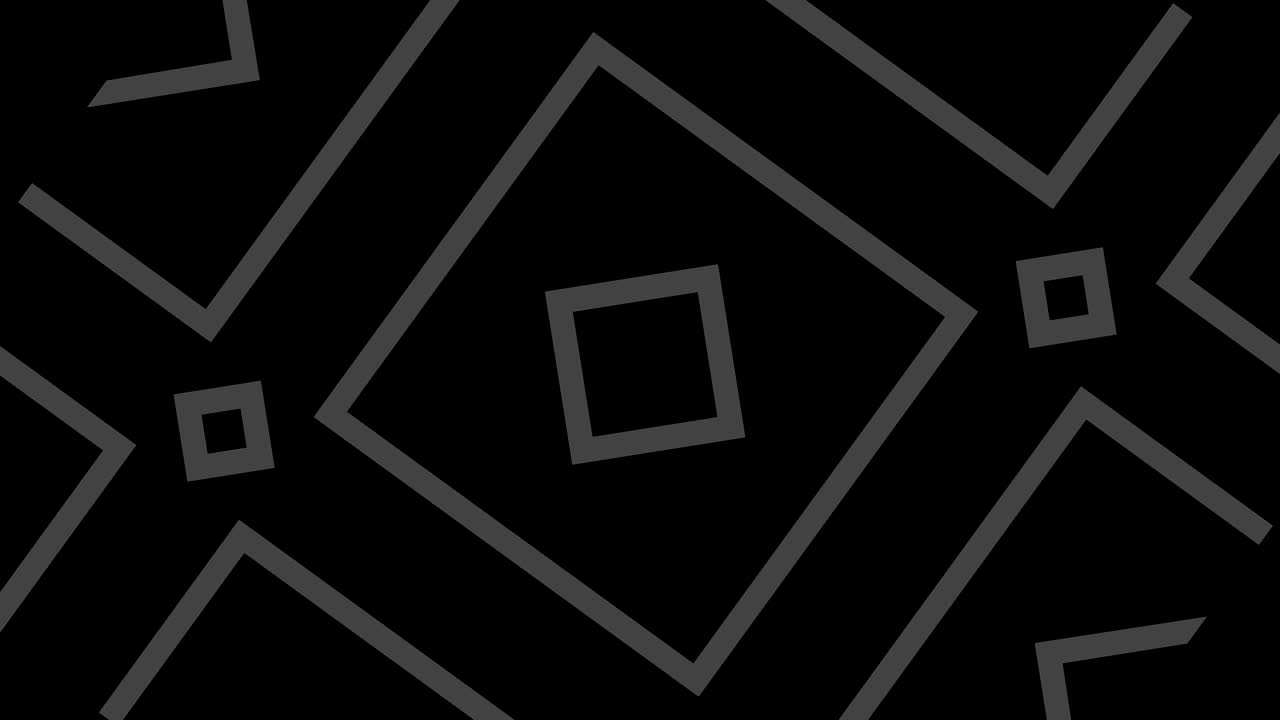 Graphic drawing in black and white with stroboscopic and hypnotic effect, while it rotates clockwise and increases in size.