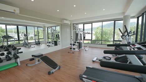 home fitness room- gym decoration idea