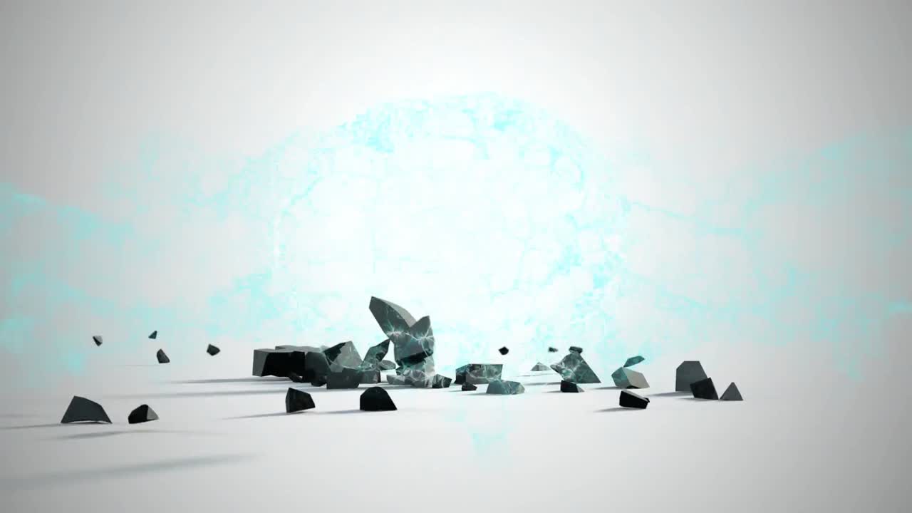 Human brain spinning over euro currency symbol falling and breaking against grey background