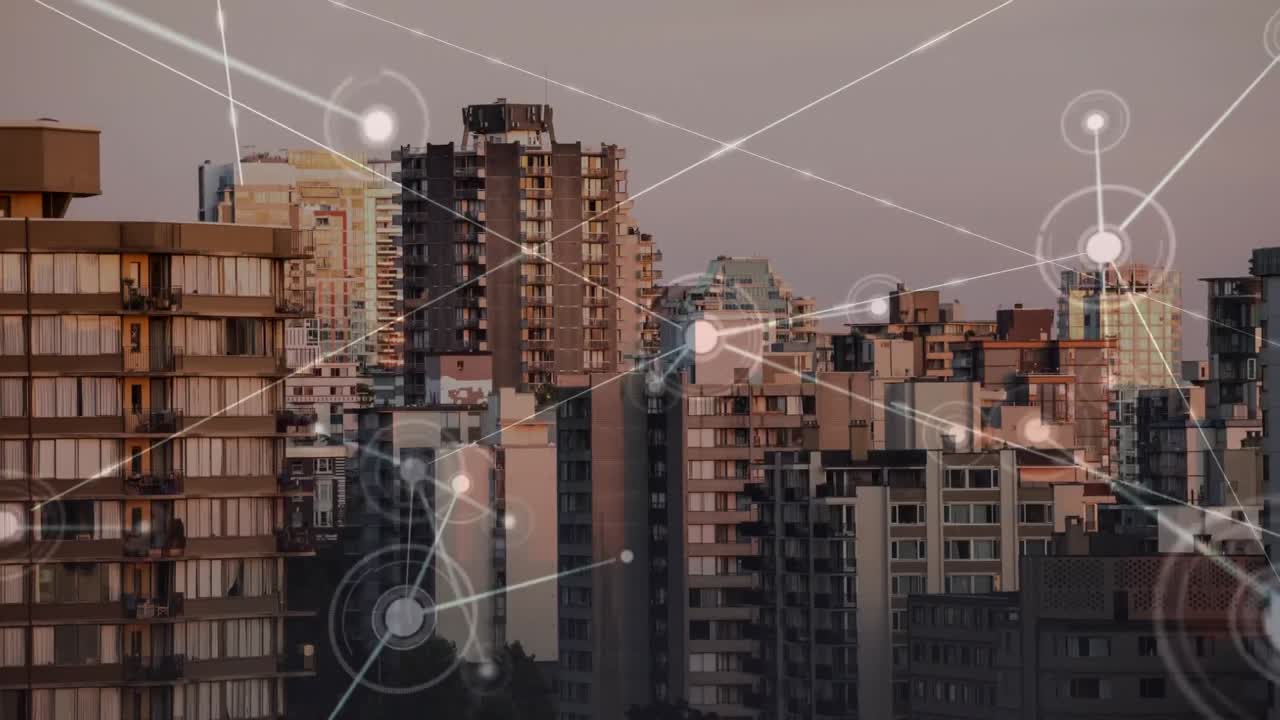 paisaje urbano y vínculos con círculos