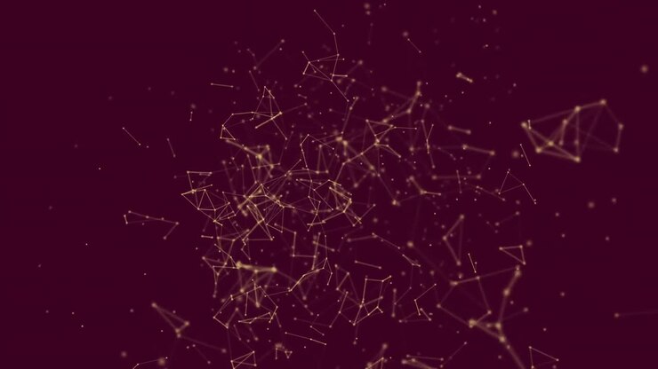Poligonale con punti e linee di connessione