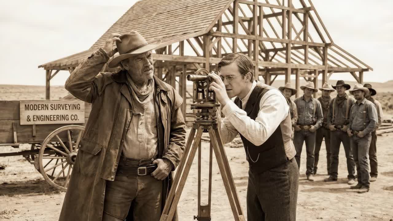 Vintage Surveying Team