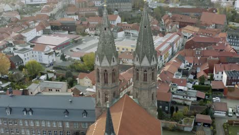 Drone-Aerial-of-the-Heilbad-Heiligenstadt