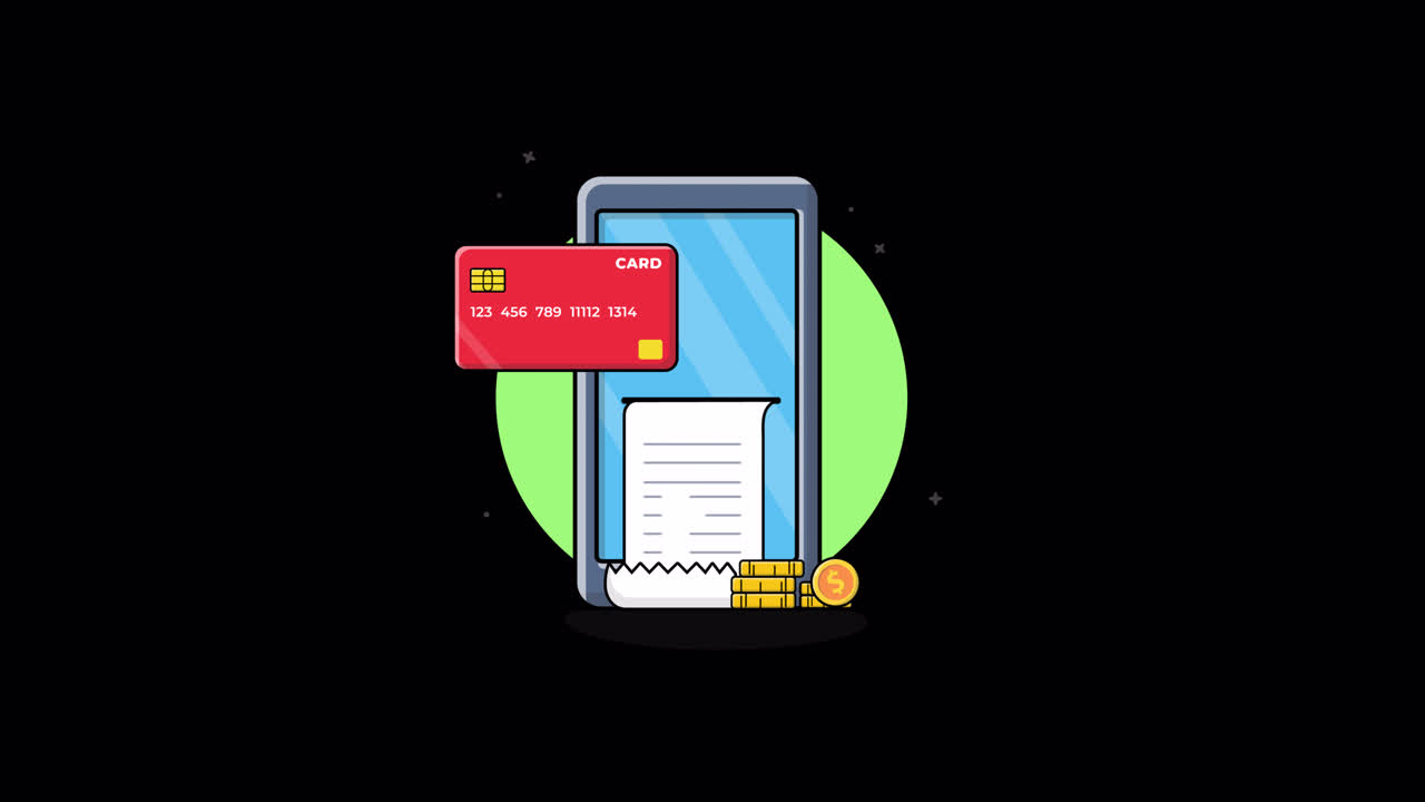 Mobile Payment Transaction with Smartphone and Credit Card
